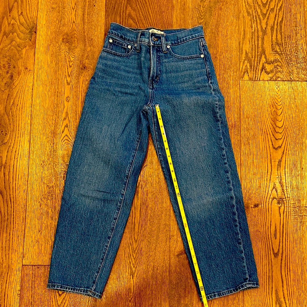 Madewell Perfect Vintage wide leg jeans. Size 26 petite